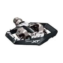 SHIMANO Pedals PD-M8120 Deore XT trail wide SPD pedal, Black, 9/16 inches, PDM8120