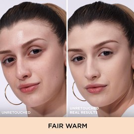 IT Cosmetics CC+ Cream Natural Matte (Fair Warm) - Poreless Full Coverage Foundation With SPF 40, 16HR Shine Control, Color-Corrector, Skin-Balancing Serum, Noncomedogenic - 1.08 fl oz