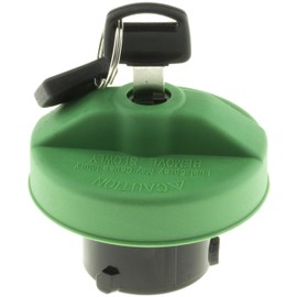 MotoRad Diesel Only Locking Fuel Cap, Green