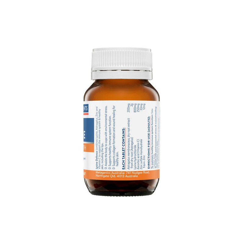 Ethical Nutrients Lysine Defence 30 Tablets