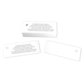 in due 50 Cards with Almond Sayings for Weddings, 7.5 x 3 cm, Grey, Guest Gifts, Wedding Almonds, Gold Wedding Almonds, Craft Supplies