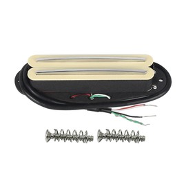 FLEOR Alnik 5 Hot Rail Humbucker Single-Coil-Tonabnehmer 6-7K Humbucker Creme Fit ST SQ TL TEgitarre