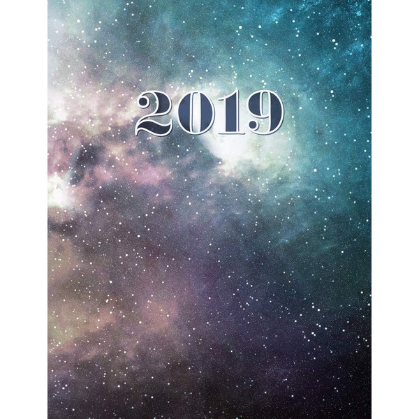 2019: Dated Planner | Year At-A-Glance | Weekly Vertical Spread