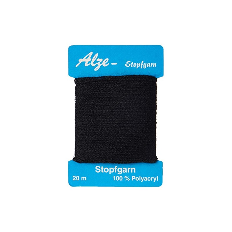 Trimz Darning Wool, Black, 1x20m