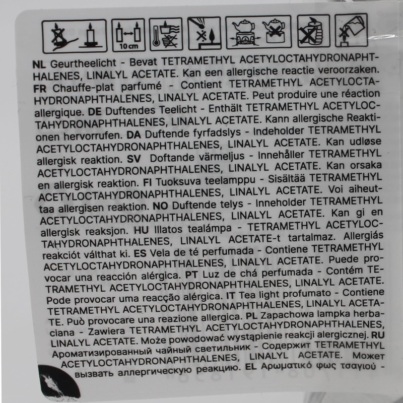 Spaas Scented Tealights flatpack x12 4.5h, Midnight Magic