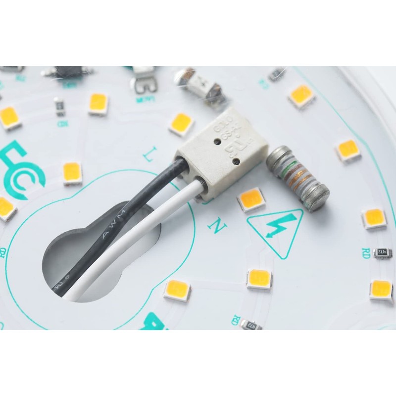 Ledytech 2-Pack 3.93'' LED Ceiling Fan Light Retrofit Kit, Ceiling