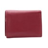 Leather Boxed Style wallet LEAS, red/cherry - ''LEAS Special Edition''