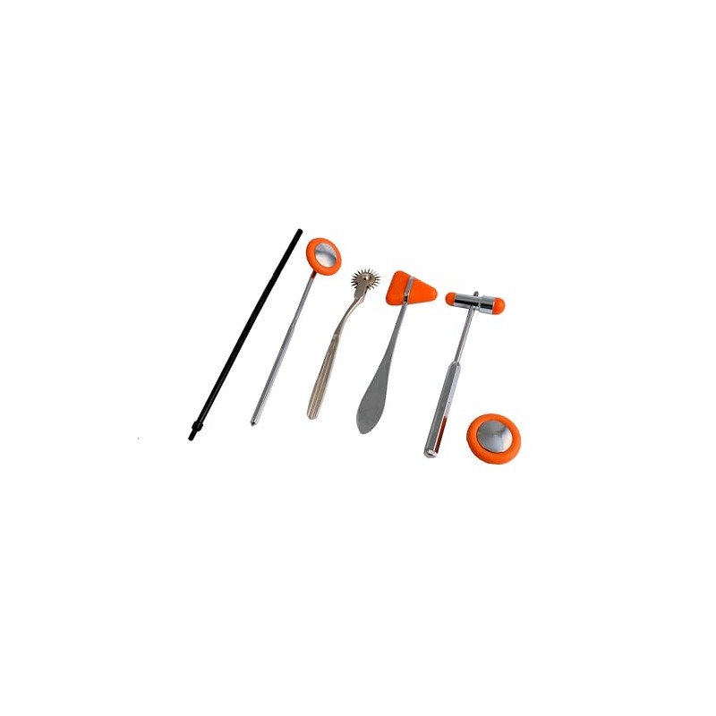 Neurological Reflex Hammer Set, Muscle Reflex Diagnosis Hammer, Leg Back