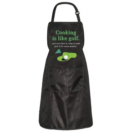 Cooking Is Like A Golf Apron For Golfers Kitchen Apron With Pocket Golfer Cooking Baking Apron Gift Golf Lover Gift (Cooking golf apron)