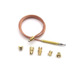 Earth Star Thermocouple for Outdoor Heating Element M60.75 Head Thread with M8x1, M9x1 Connection Nuts, ESTH-007-010