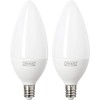 Ikea Ledare LED Bulb E12 400 Lumen Dimmable Warm Dimming