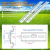 Greluma 3 Pcs 30cm DIN Rail Aluminium DIN Rail for