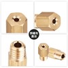 Main Jet Jetsetmoto Mikuni Hexagonal/Large [6X11.5] #150#160#170#180#190#200 Main Jet Set