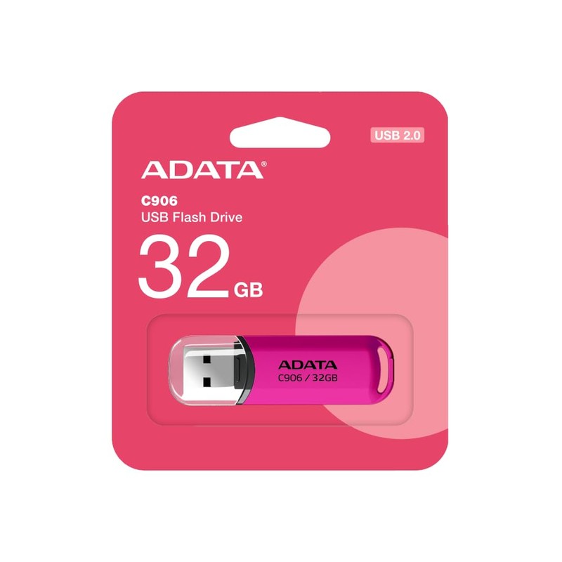 ADATA C906 32GB USB 2.0 Flash Drive | Diseño Elegante