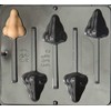 Candy Molds N More Nose Chocolate Lollipop 3372