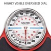 Salter Pro-Helix Professional Oversized Bathroom Scale with Black/Red Powder-Coated Steel