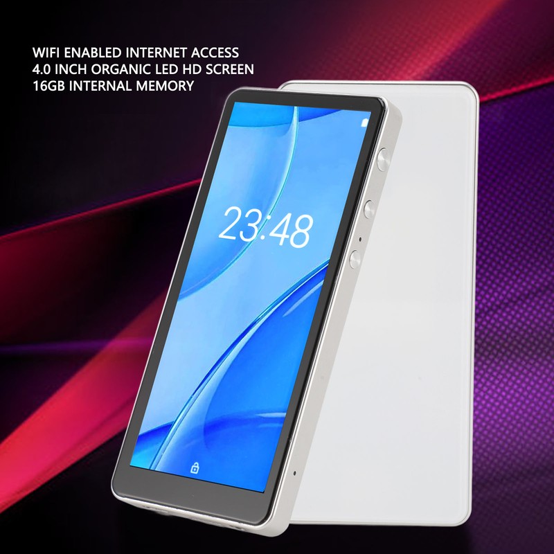 MP4 Player with Bluetooth and WiFi 4 Inch HD Full