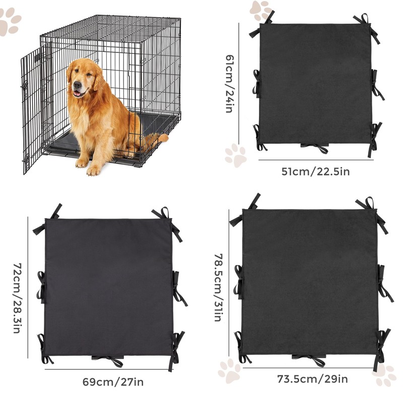 Soft Dog Crate Divider Panel for 48" Crate, Durable Thick