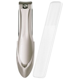 Byire Nail Clippers Toenail Clippers Nail File, 1 Piece, Silver / 바이이레 손톱깎이 발톱깎이 네일파일, 1개, 실버