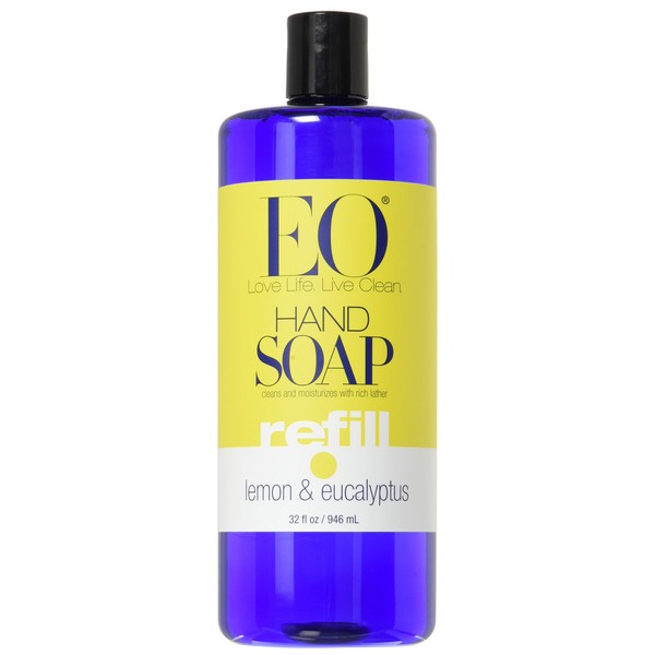 EO PRODUCTS HAND SOAP REFILL,LMN&EUCL, 32 FZ