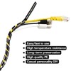 GTIWUNG 1pcs Spiral Tube Spiral Cable Wrap 4mm Diameter Total