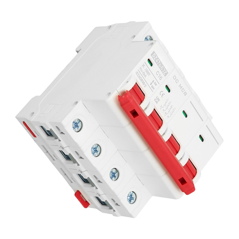 DC Miniature Circuit Breaker 4P Solar PV System 16A DIN