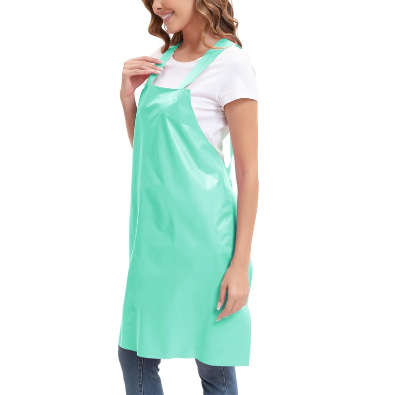 Nanxson Unisex TPU wasserdichte Schürze Leichte Dünn Schürze Arbeitsschürze mit
