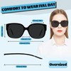 OCCI CHIARI 4.0 Sunglasses Readers for Women Big Reading Sunglasses