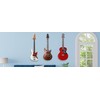 Guitar wall mount,Auto Lock Guitar Wall Hanger,2-pcs,Guitar Hanger,Wall Mount Hook,