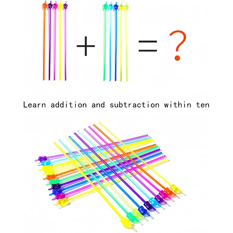 10PCS Children Finger Reading Stick,Teacher Pointer Finger Stick for Classroom,