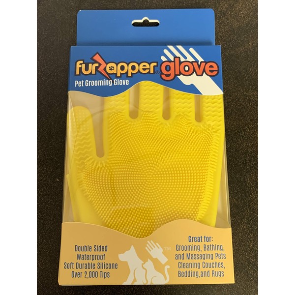 FURZAPPER Pet Grooming Glove Deshedder-Groomer-Pet Hair Remover