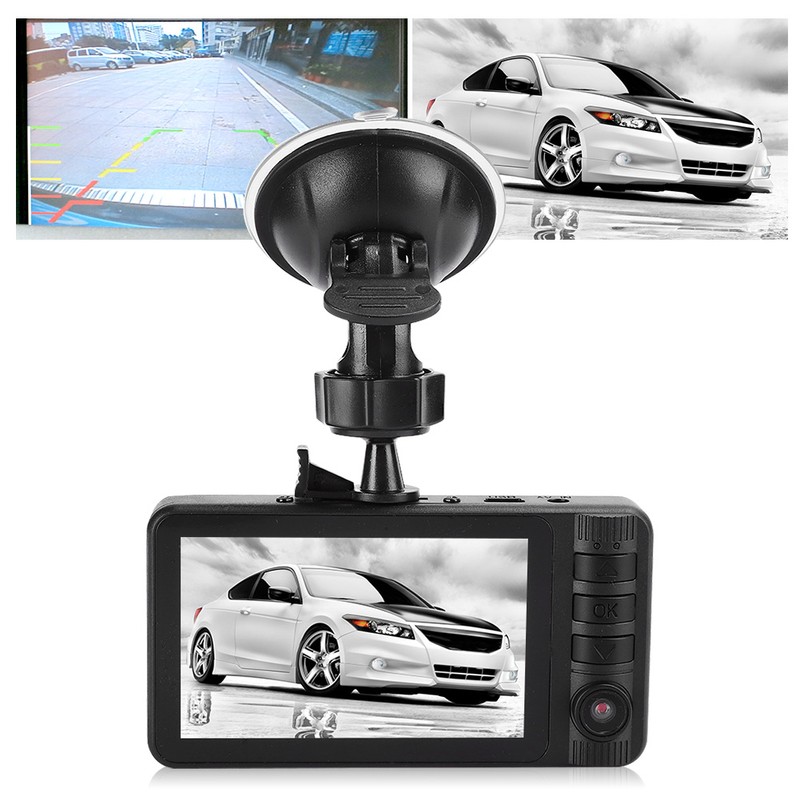 3.2in 1080P Car Video Recorder FHD 170 Degrees Dashboard DVR