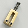 OVSAL Gold Guitar Bridge Saddles 10.5mm Tremolo Bridge Saddles for
