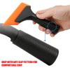 Small Squeegee, Window Tint Rubber Water Blade, Shower Scraper with