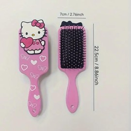 Cute Hair Brush, Cartoon Hair Brushes, Ultra Soft Detangling Hair Brush, Detangling Wet and Dry Brush for All Hair Types For Girls and Boys