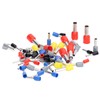 1800Pcs/Box Electrical Wire Connectors 8 Types Adjustable Wire Crimp Terminals