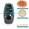 GURECOD Ceramic Reflowable Incense Burner with 50 Sandalwood Sticks +