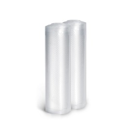 CASO 6 Star Professional Foil Rolls 20 x 600 cm, 2 Rolls for All Vacuum Sealers, SousVide Safe, Reusable, Strong and Tear-Resistant Approx. 150 μm, 100% Aroma-Proof, Protection Against Freezer Burn