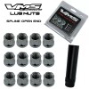 VMS Racing 20 VMS Racing 12X1.5 Drag Wheels Chrome Open