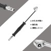 Tire Air Inflator Metal Dual Head Car Motorcycle Air Hose