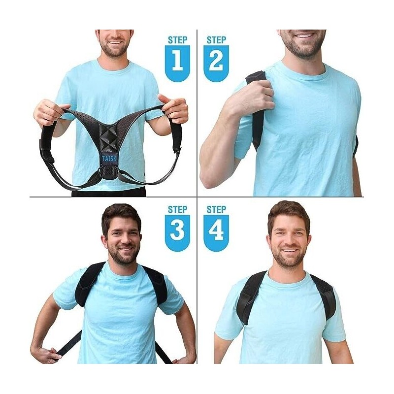 VIVE Posture Corrector for Women & Men Effective & Comfortable