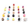 26pcs Screwback Studs Nailheads Lightweight Rust Proof Zinc Alloy Flat