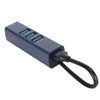 USB to Ethernet Adapter 4 Ports 100Mbps 5Gbps Aluminium Alloy