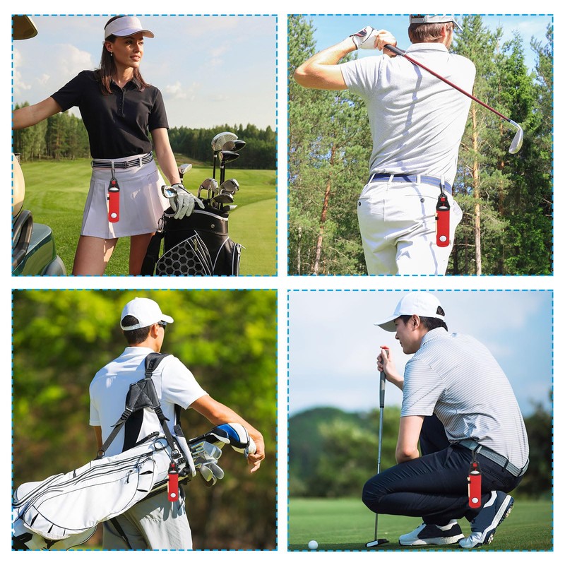 PATIKIL Golf Ball Carrying Bag Golf Tee Holder Pouch for