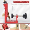 Pocket Hole Jig Kit, Adjustable Woodworking Tools Pocket Dowel Hole