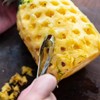 Pineapple Eye Remover & Strawberry Huller, Stainless Steel Corer Tool