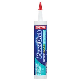 Loctite Power Grab White Tub Surround Adhesive 10-Fluid Ounce Cartridge (1363138)