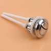 2 Pcs Standard 38 mm Toilet Buttons with Four Rods