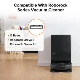Roborock - Cubierta de Cepillo para Polvo Principal de Goma de Repuesto para Roborock Q Revo, Roborock Qrevo MaxV, Roborock Qrevo S y Q Revo Pro Robot Aspirador, Cubierta de Cepillo para Polvo de