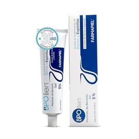 BPOllen Peróxido de Benzoilo 5% Tratamiento para el acné | Benzoyl Peroxide Gel para granos, espinillas y puntos negros | Acné leve a moderado| Uso fa